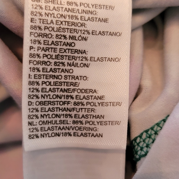 The North Face Athletic Teal Purple Dress Floral Print, size XL - Picture 4 of 4